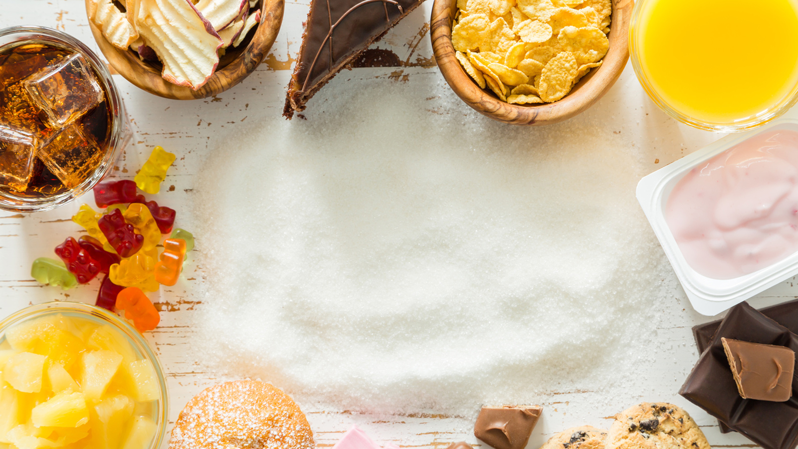 azúcar oculto en los alimentos 