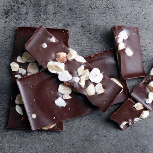 chocolate con frutos secos tipos tableta comida dulce cacao